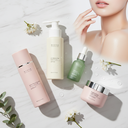 Kit Skincare Coreano Hidratación Profunda